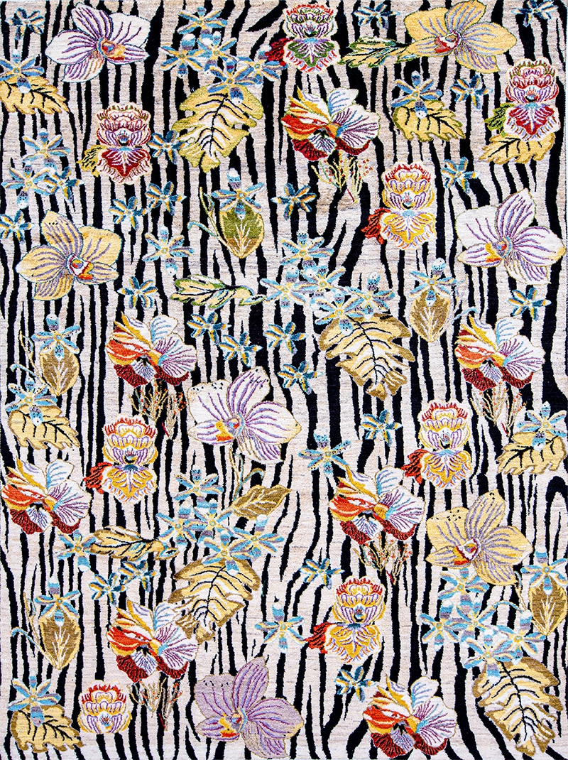 Zebras amidst Blooms 2 Zollanvari Studio 219 x 296cm Web