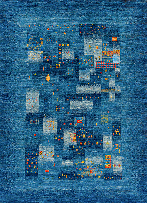 Emerging Squares 1 Squares Revisited Collection Gabbehs Geometric ZSFG 172 x 236cm