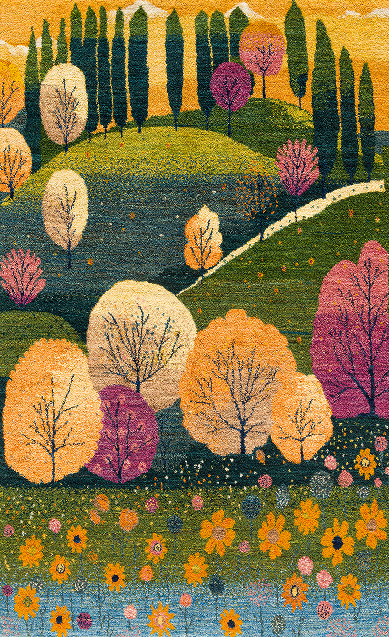 Enchanting Landscape 3 Dopamine Collection Zollanvari Studio ZSFG 111 x 185cm