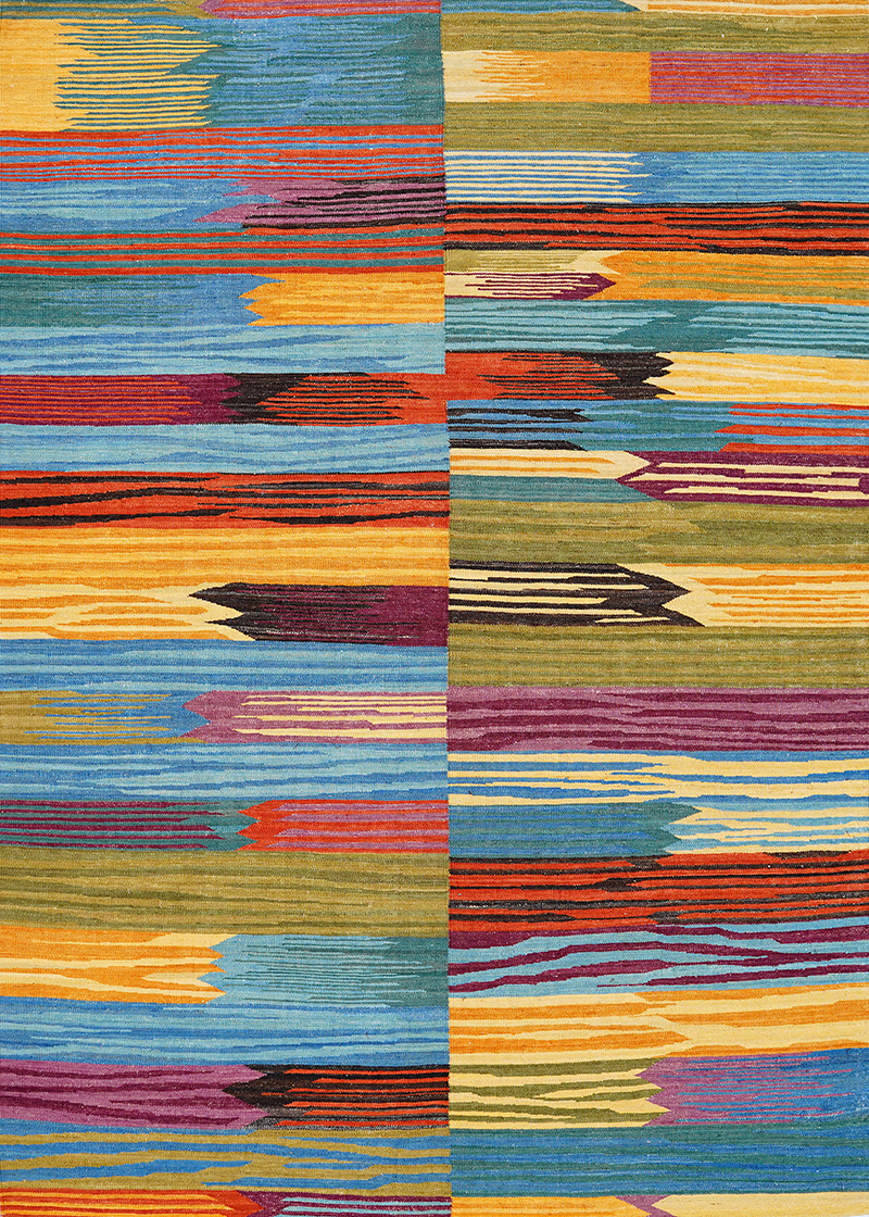 Flatweave 2 Dopamine Collection Zollanvari Fine Kelim 188 x 258cm Kopie