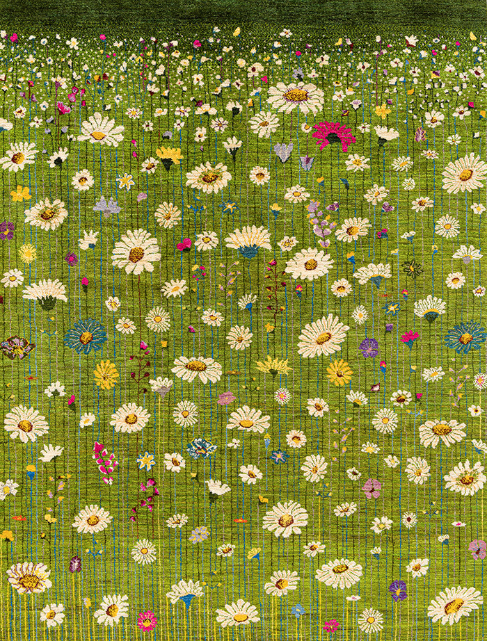 Flower Meadow 25 Zollanvari Studio ZSFG 177 x 233cm