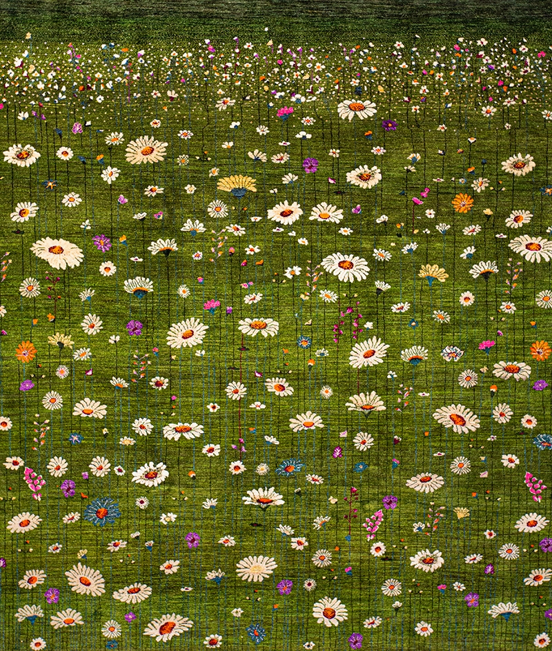 Flower Meadow 4 ZSFG 250 x 300cm