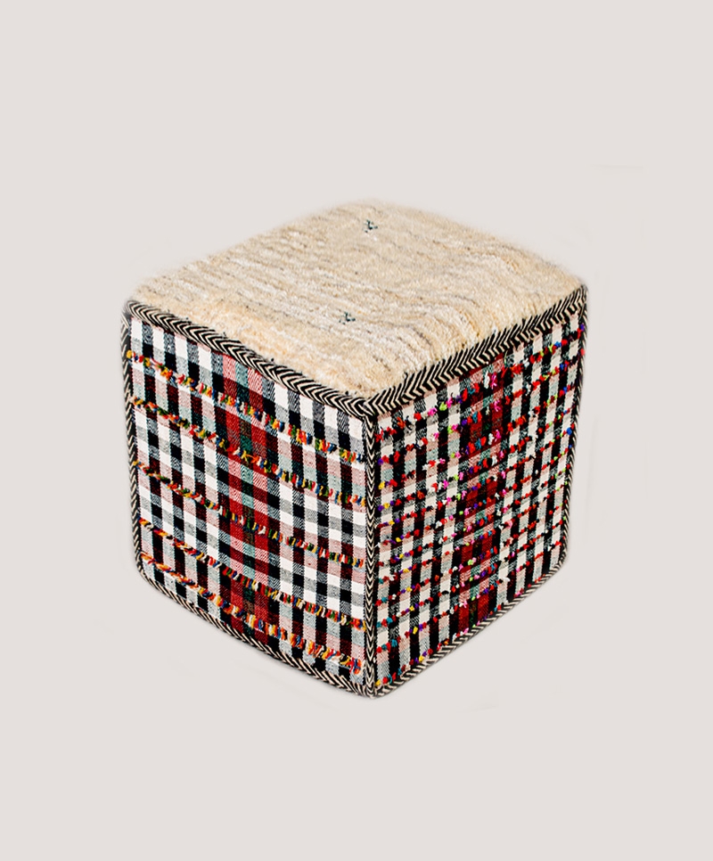 Ghashgha'i Cube Coffer 2, Stool/Table, L45×W45×H45cm