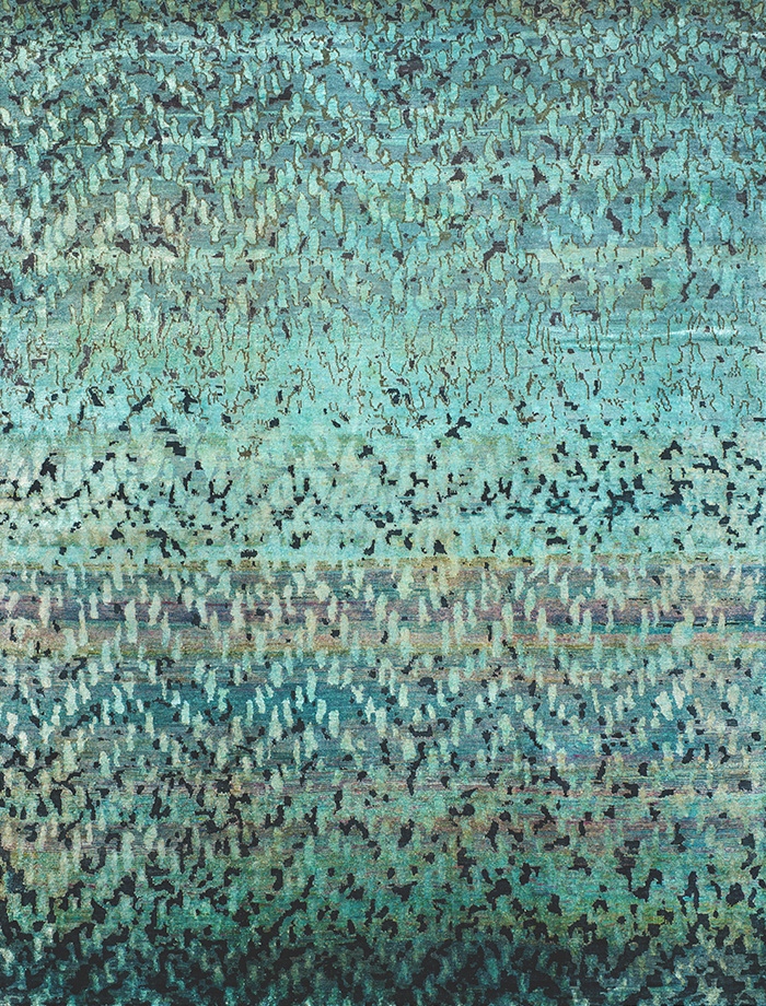 Herringbone Tweed 1, Couture Collection, Pure Silk, 236 x 313cm