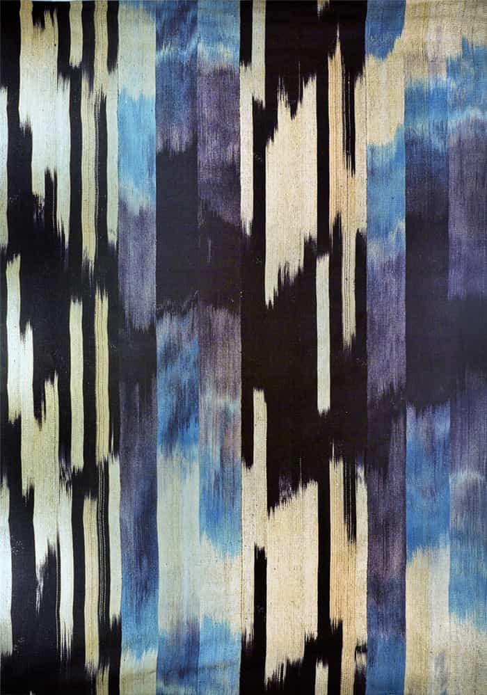 Ikat Kelim 3 Designer Flatweaves Minimalist 232 x 342cm