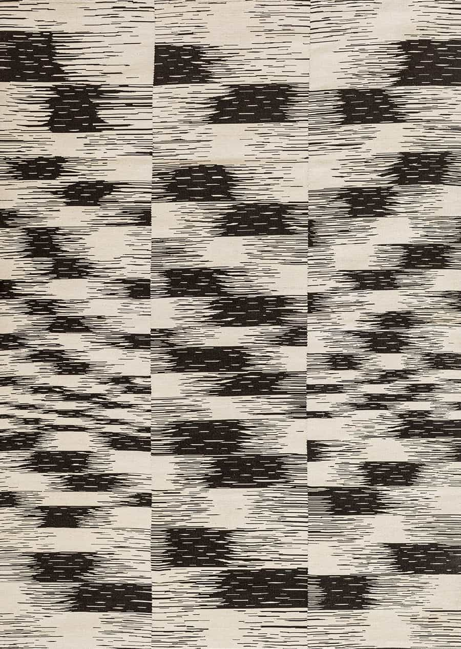 Illusion Baneh Kelim Designer Flatweaves Minimalist 216x309cm