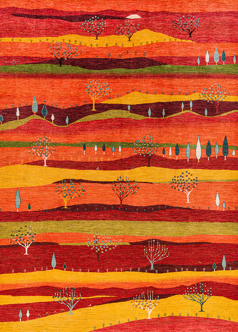 Landscapes of my Fatherland 46 Gabbehs Landscapes ZSFG Wool 253 x 352cm