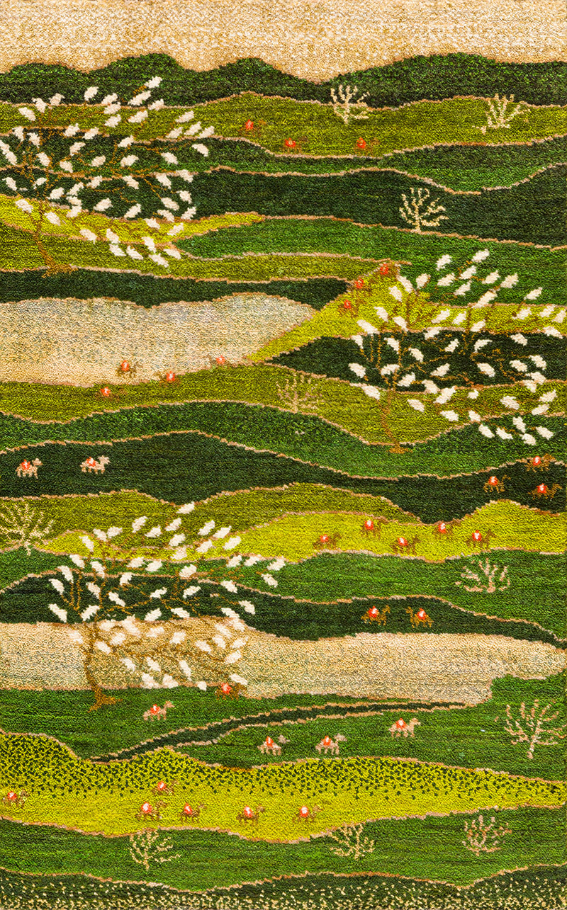 Landscapes of my Fatherland 56 Gabbehs Landscapes ZSFG 61 x 98cm