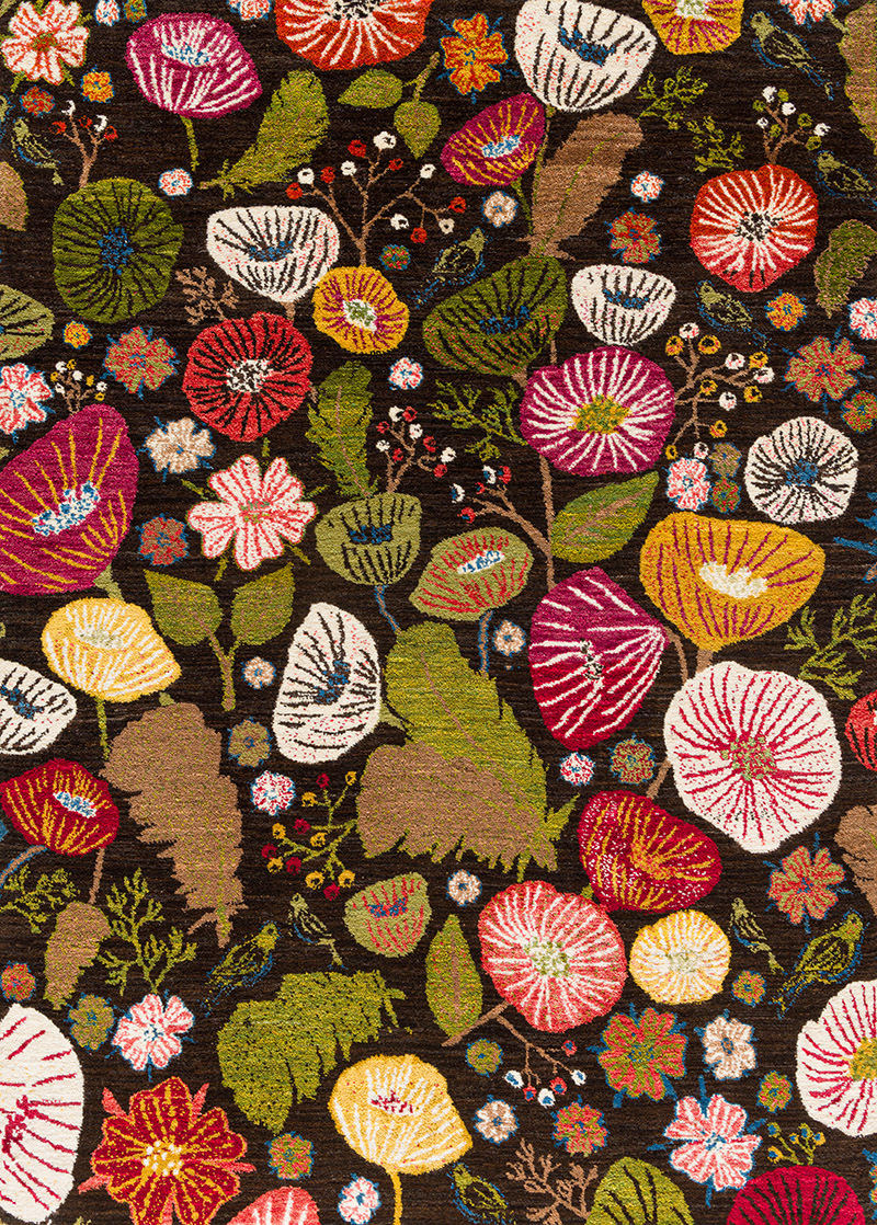 Modernist Flower Power 2 Zollanvari Studio ZSFG 145 x 205cm