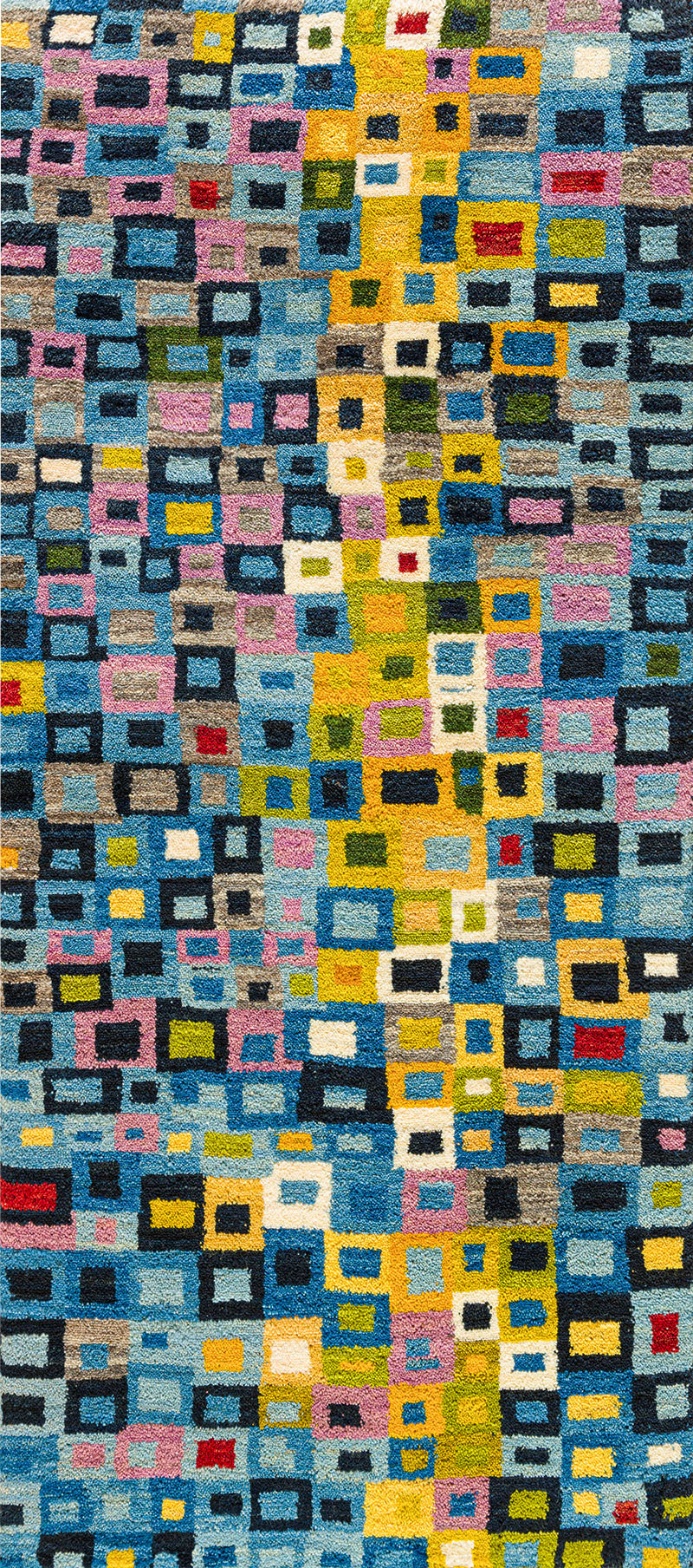 Modernist Stained Glass runner 5 Zollanvari Studio ZSFG 84 x 188cm