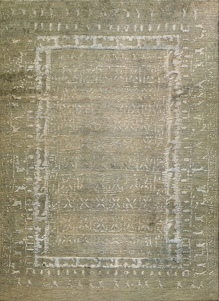 Pazyryk, Silver & Grey, Designer Isfahan Collection, ZSFG, 200 x 300cm