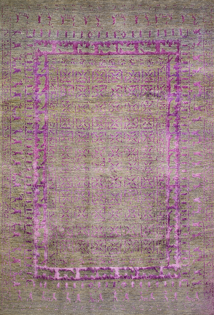 Pazyryk, Violet, Designer Isfahan Collection, ZSFG, 200 x 300cm