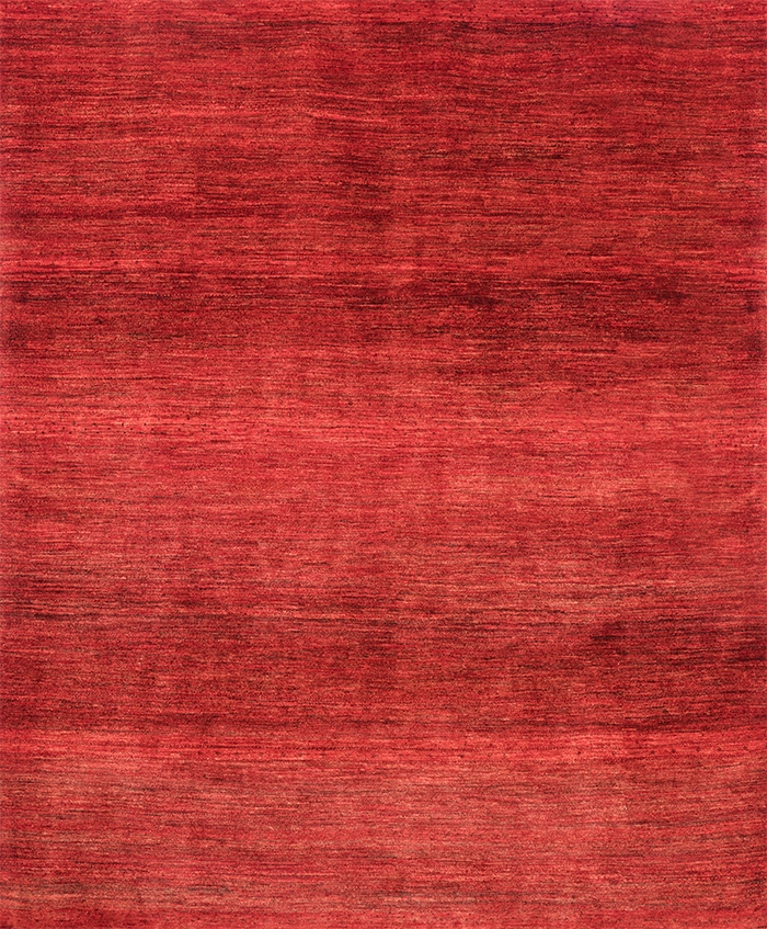 Plain Abrash Red 1 Gabbehs Abstract Plain ZSFG 179 x 261cm