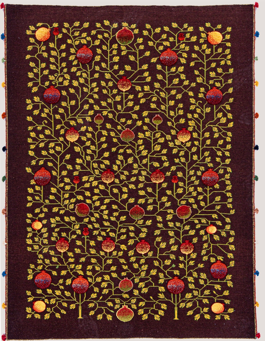 Pomegranate Baluch Soumak, Transitional Tribal, 150 x 202cm