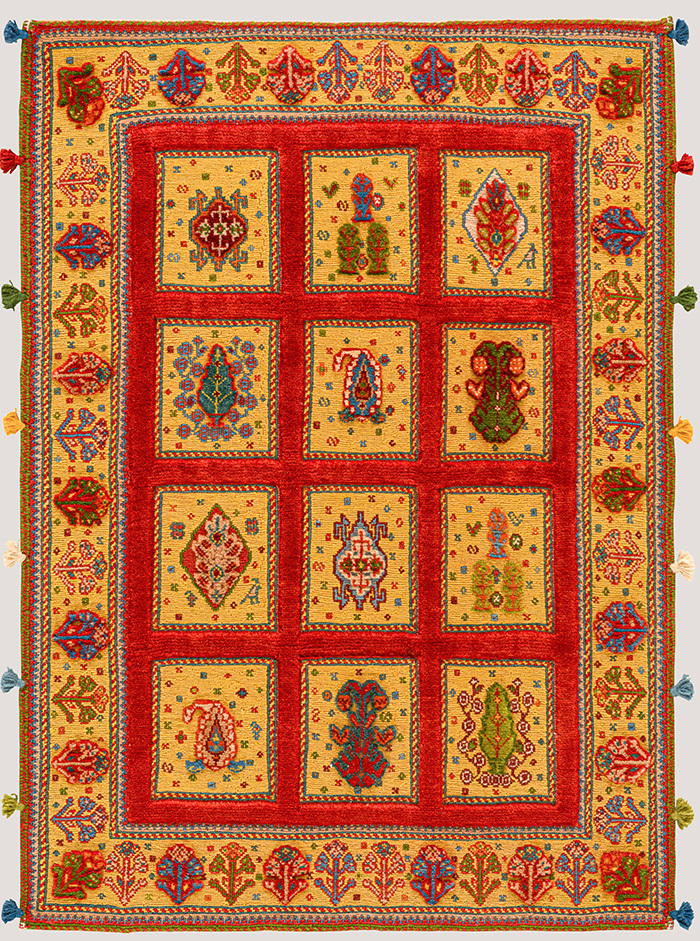 Traditional Baluch Soumak 1 Transitional Tribal ZMTT 70 x 97cm