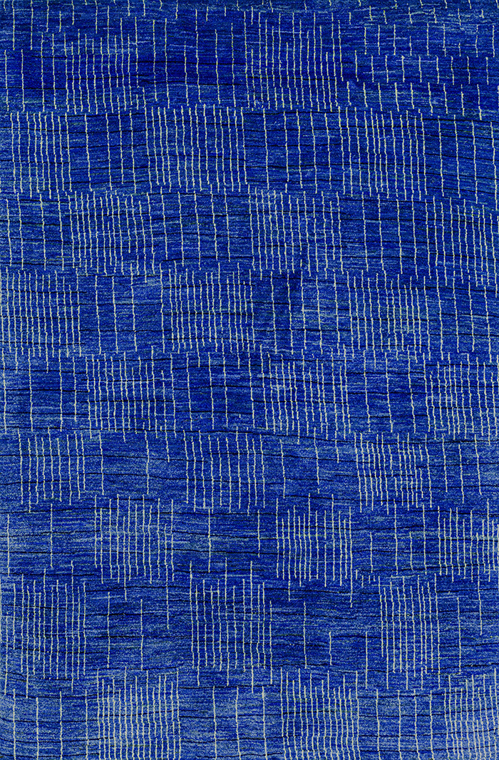 Winter Rainfall in Denim Zollanvari Studio ZFG 183 x 279cm